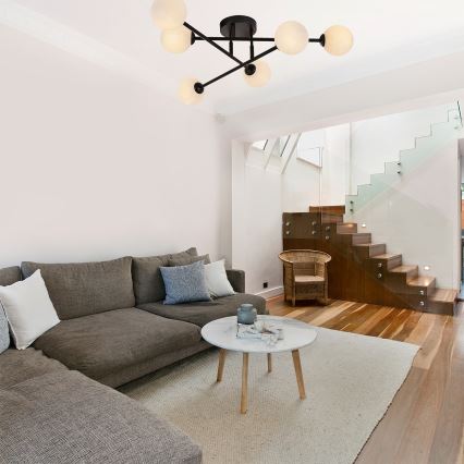 Felületre szerelhető csillár DORADO 6xG9/28W/230V fekete