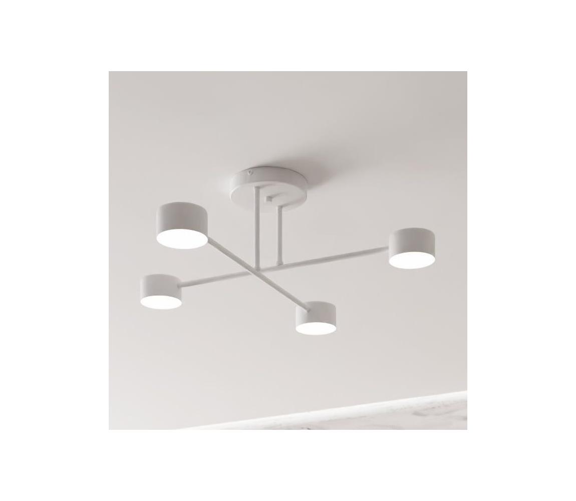 EMIBIG Felületre szerelhető csillár  HALO 4xGX53/10W/230V fehér 1356/4