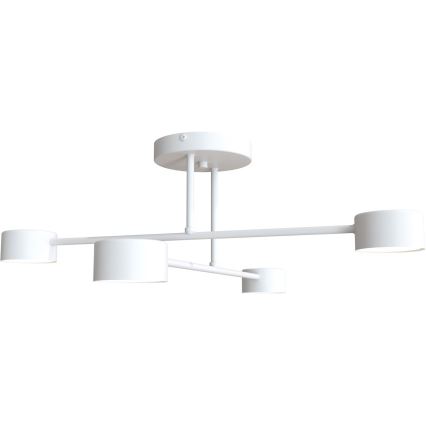 Felületre szerelhető csillár  HALO 4xGX53/10W/230V fehér