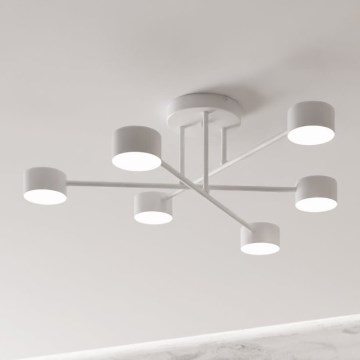 Felületre szerelhető csillár  HALO 6xGX53/8W/230V fehér