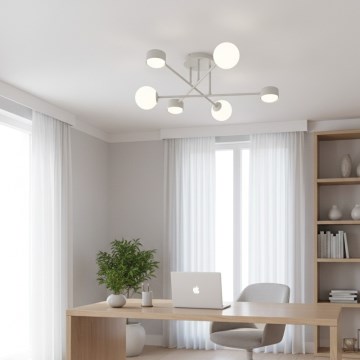 Felületre szerelhető csillár HOLON 3xG9/8W/230V + 3xGX53/12W fehér