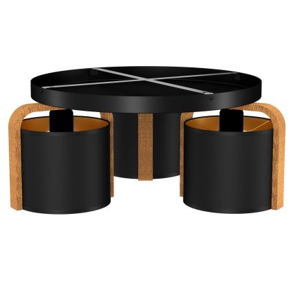 Felületre szerelhető csillár JONKO 3xE27/60W/230V