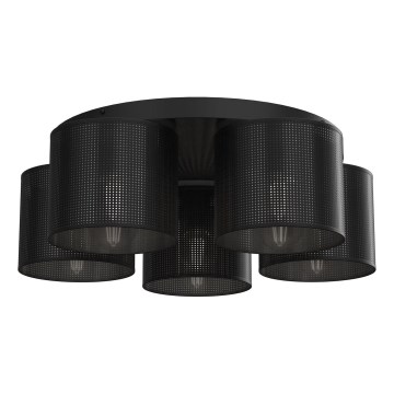 Felületre szerelhető csillár LOFT SHADE 5xE27/60W/230V fekete