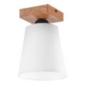 Felületre szerelhető csillár LULA 1xE27/60W/230V tölgy
