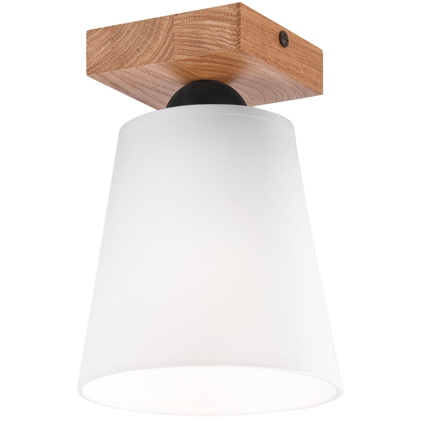 Felületre szerelhető csillár LULA 1xE27/60W/230V tölgy