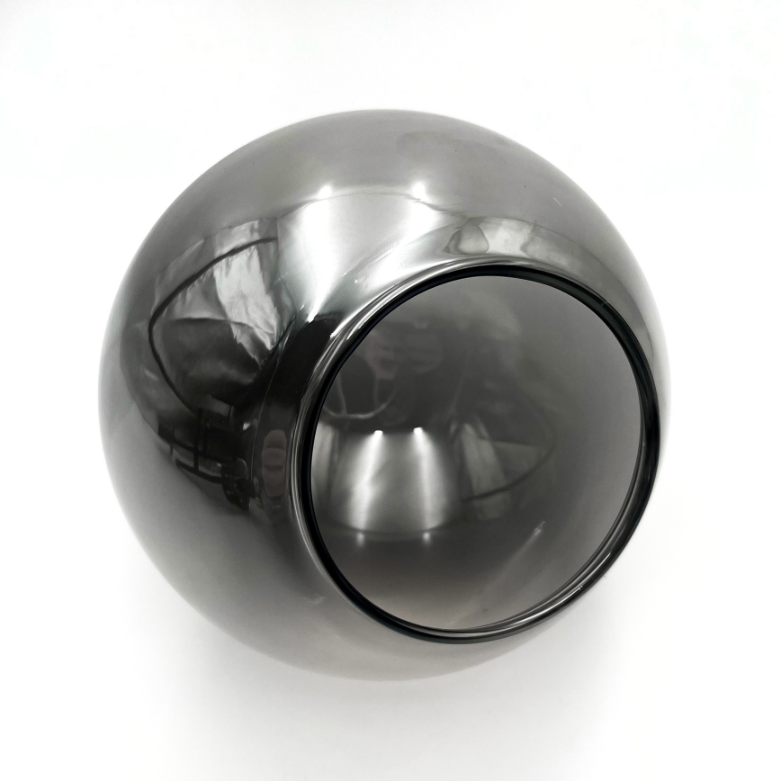 Felületre szerelhető csillár  MALENA 3xE14/5W/230V fekete/füstös