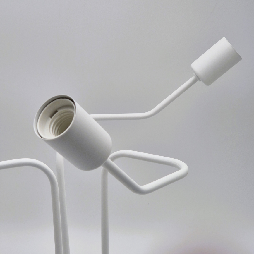 Felületre szerelhető csillár MATYLDA 3xE27/60W/230V fehér