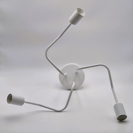 Felületre szerelhető csillár MATYLDA 3xE27/60W/230V fehér