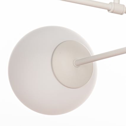 Felületre szerelhető csillár MOON 4xE27/15W/230V krémszínű