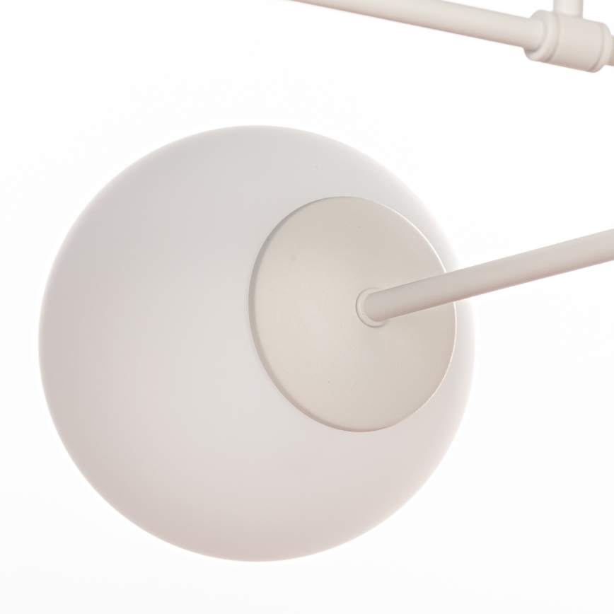 Felületre szerelhető csillár MOON 4xE27/15W/230V krémszínű