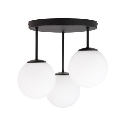 Felületre szerelhető csillár MOONLIGHT 3xE27/15W/230V fekete