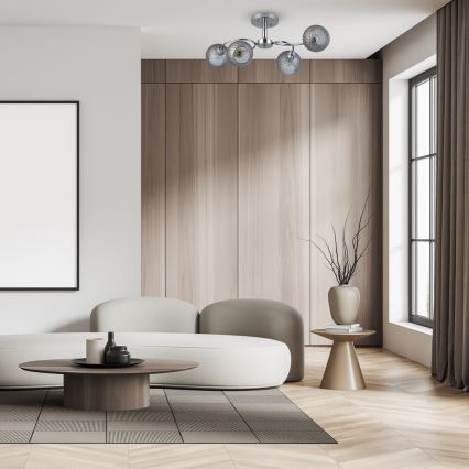 Felületre szerelhető csillár OAKLAND 4xE27/60W/230V