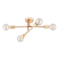 Felületre szerelhető csillár  OTELLO 4xE27/15W/230V arany/bézs