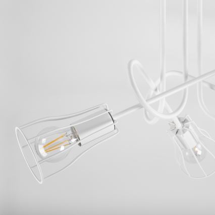 Felületre szerelhető csillár OXFORD 3xE27/15W/230V fehér