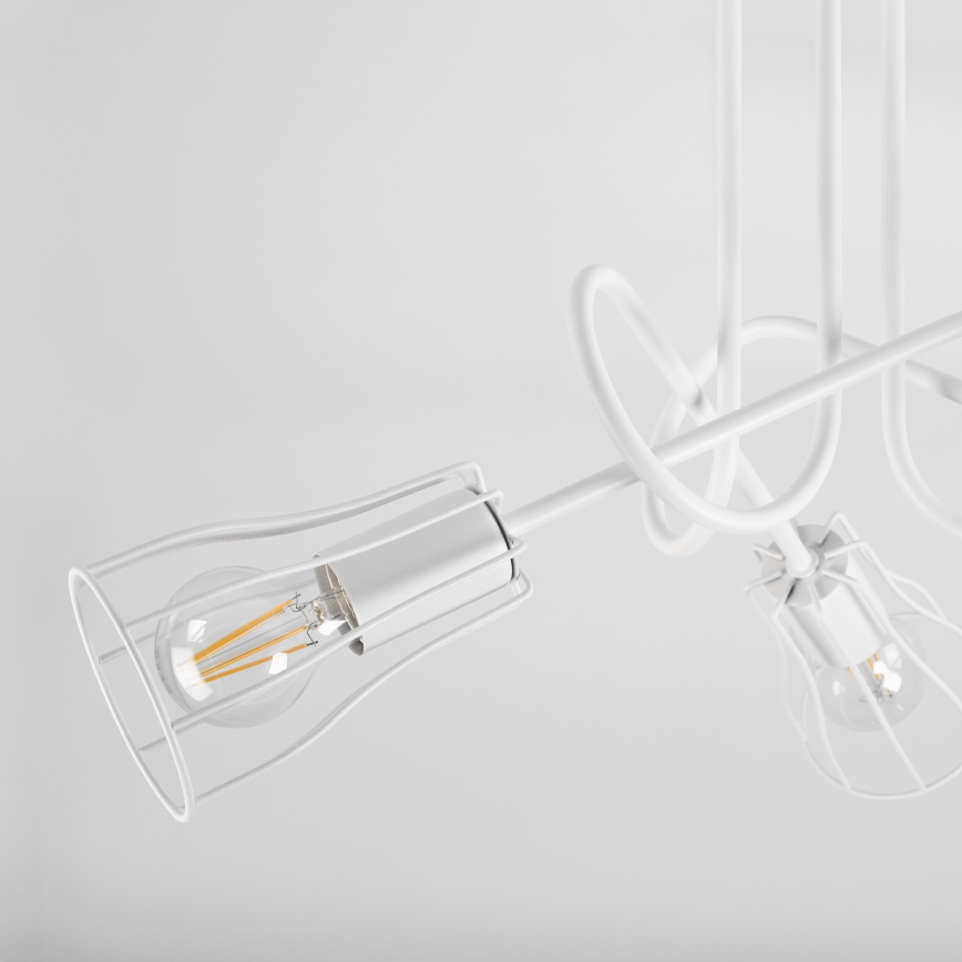 Felületre szerelhető csillár OXFORD 3xE27/15W/230V fehér