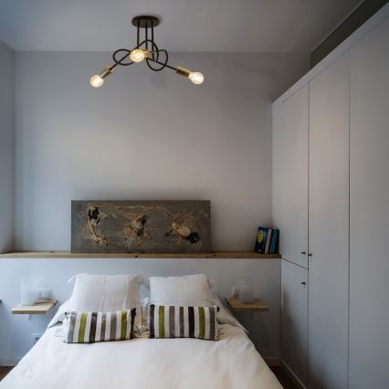 Felületre szerelhető csillár OXFORD 3xE27/15W/230V