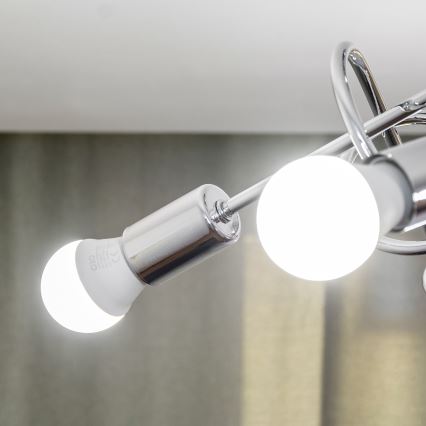 Felületre szerelhető csillár OXFORD 5xE27/15W/230V fényes króm