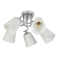 Felületre szerelhető csillár PAFOS 5xE27/15W/230V fényes króm