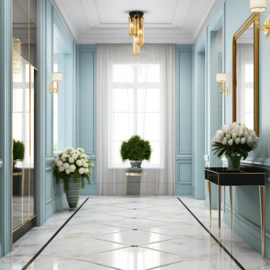 Felületre szerelhető csillár PAX 3xG9/9W/230V arany