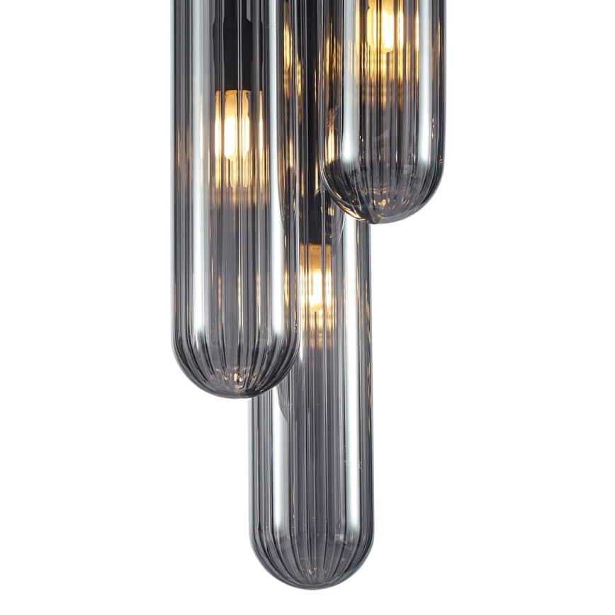 Felületre szerelhető csillár PAX 3xG9/9W/230V fekete