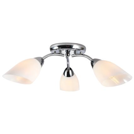 Felületre szerelhető csillár PORTOS 3xE14/10W/230V fényes króm