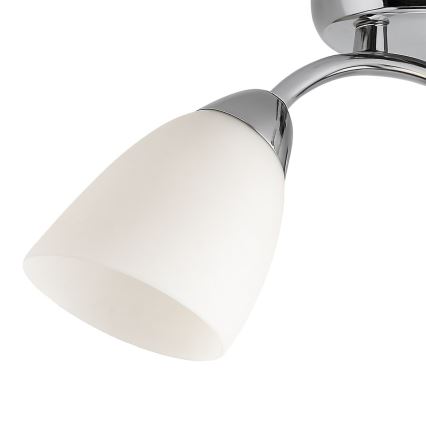 Felületre szerelhető csillár PORTOS 3xE14/10W/230V fényes króm