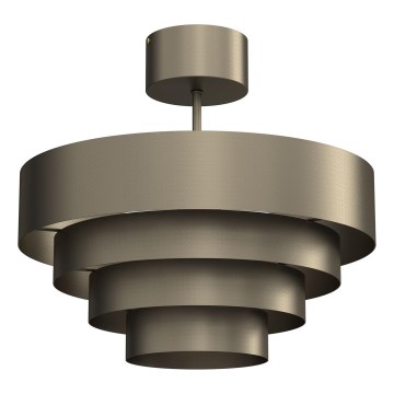 Felületre szerelhető csillár RINGS 1xE27/15W/230V réz