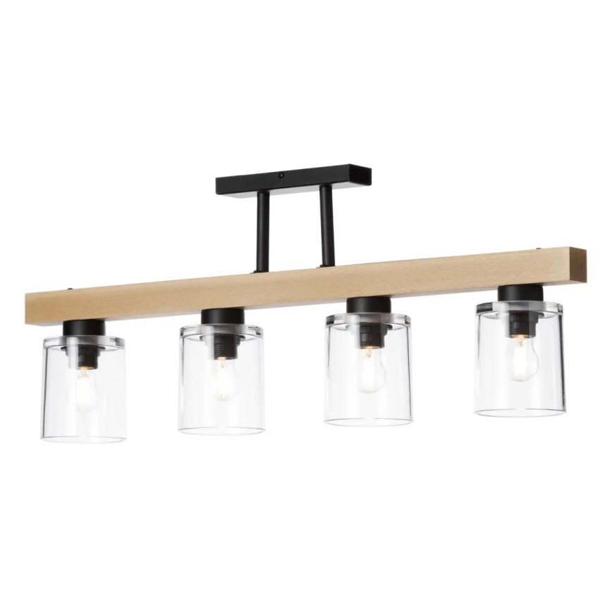 Felületre szerelhető csillár RUSTIC RADIANCE 4xE27/60W/230V