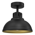 Felületre szerelhető csillár SVEN 1xE27/15W/230V fekete/arany