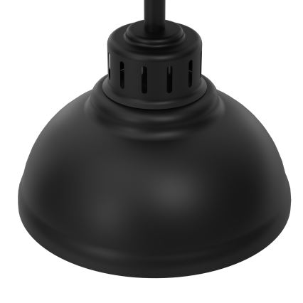 Felületre szerelhető csillár SVEN 1xE27/15W/230V fekete/arany