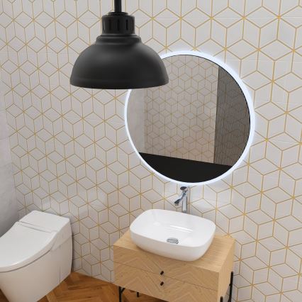 Felületre szerelhető csillár SVEN 1xE27/15W/230V fekete