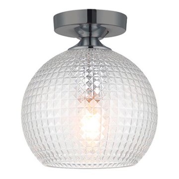 Felületre szerelhető csillár TALISA 1xE27/40W/230V fekete króm