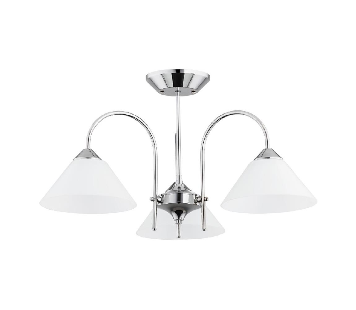 Felületre szerelhető csillár TAPER 3xE27/15W/230V, fényes króm 25513