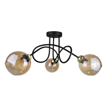 Felületre szerelhető csillár VENUS GOLD 3xE27/60W/230V