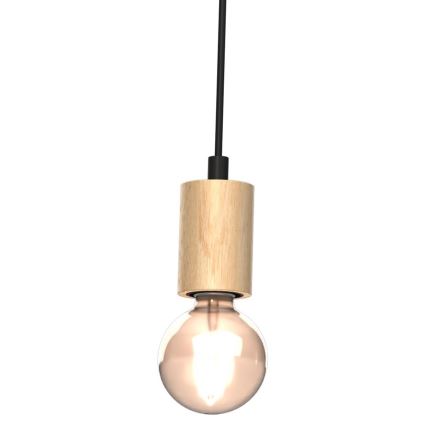 Felületre szerelhető csillár VIGA 3xE27/60W/230V fa