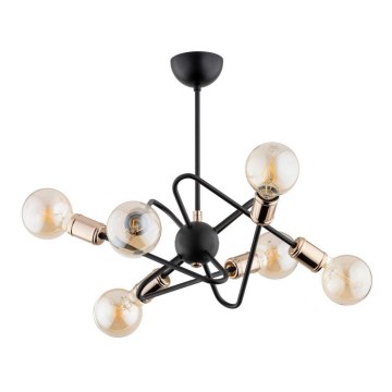 Felületre szerelhető csillár VIRGINIA 6xE27/60W/230V