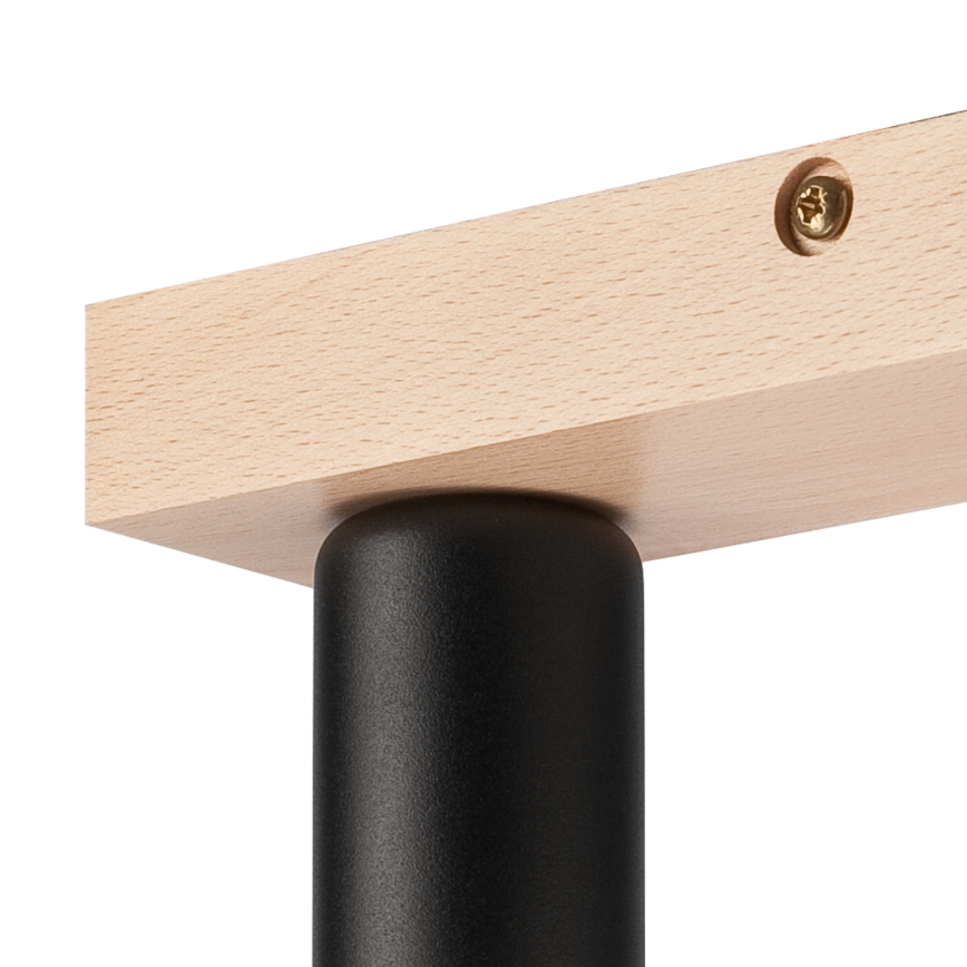 Felületre szerelhető csillár VITO 2xE27/60W/230V tölgy