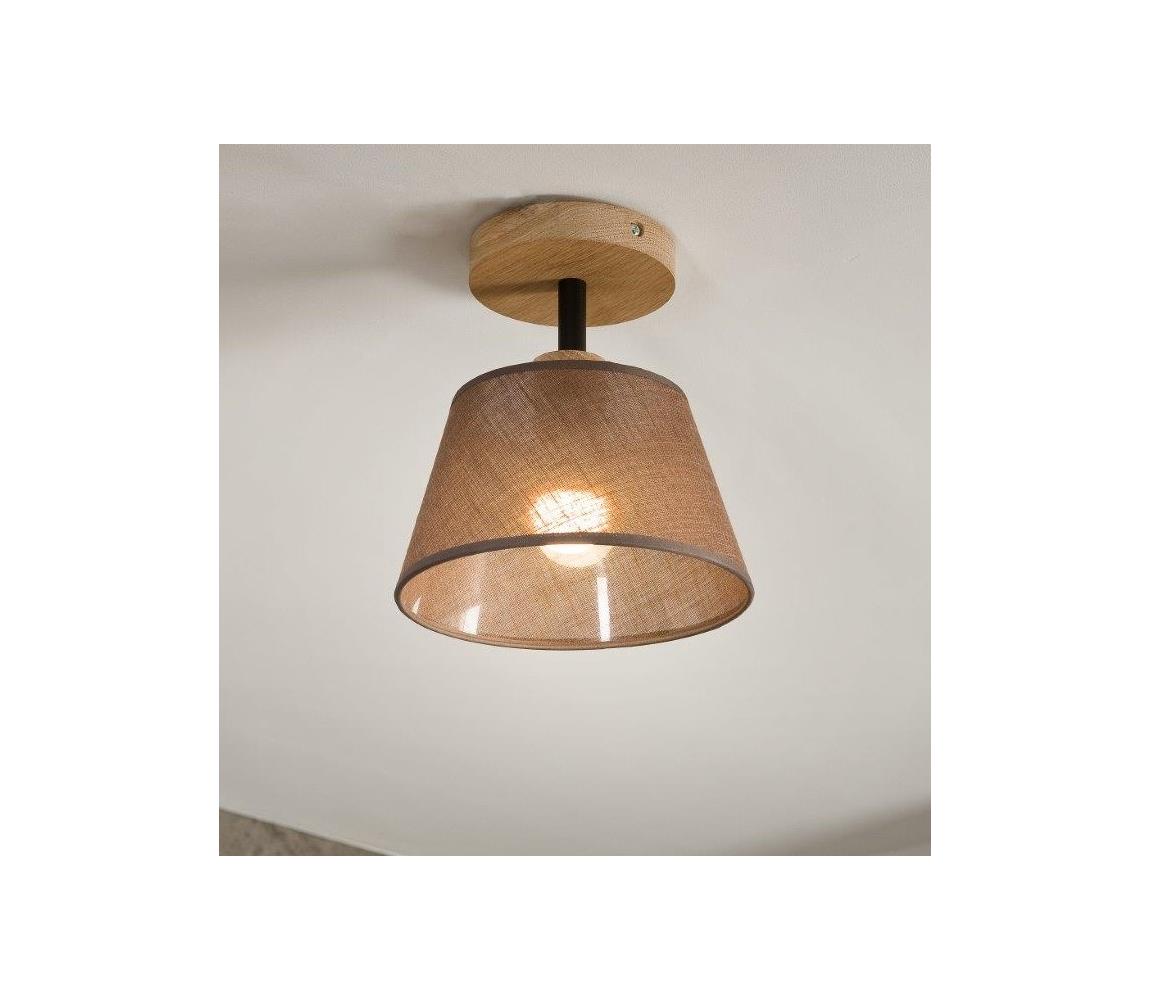 Felületre szerelhető lámpa ANTONIO 1xE14/40W/230V barna LM