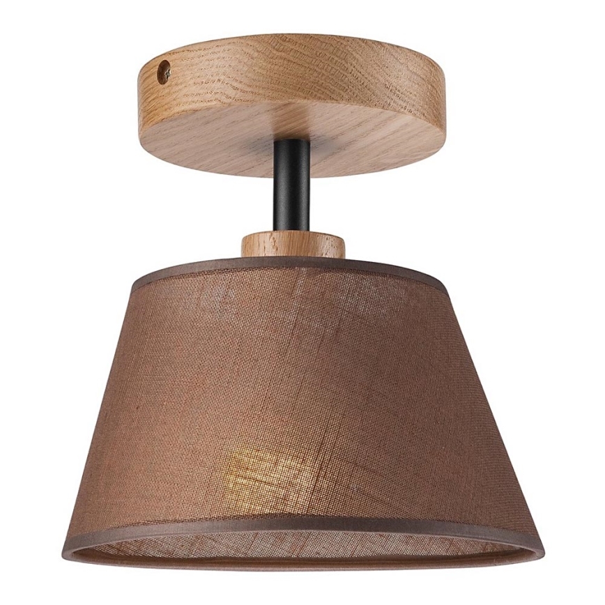 Felületre szerelhető lámpa  NTONIO 1xE14/40W/230V barna