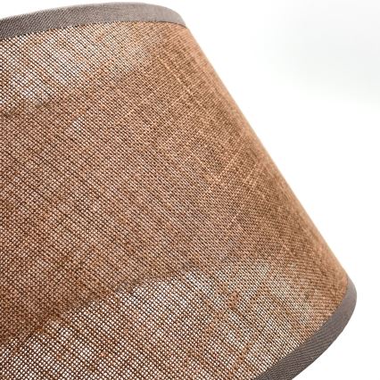 Felületre szerelhető lámpa  NTONIO 1xE14/40W/230V barna