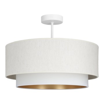Felületre szerelhető mennyezeti lámpa NATIA 1xE27/60W/230V, átmérő 45 cm, fehér