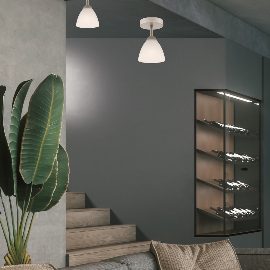 Felületre szerelt csillár ADRIANO 1xE27/60W/230V bükk