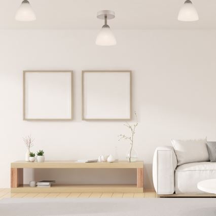 Felületre szerelt csillár ADRIANO 1xE27/60W/230V bükk