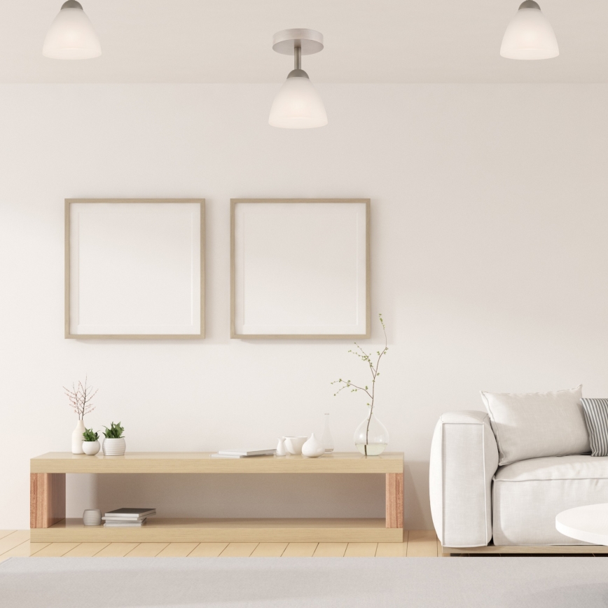 Felületre szerelt csillár ADRIANO 1xE27/60W/230V bükk