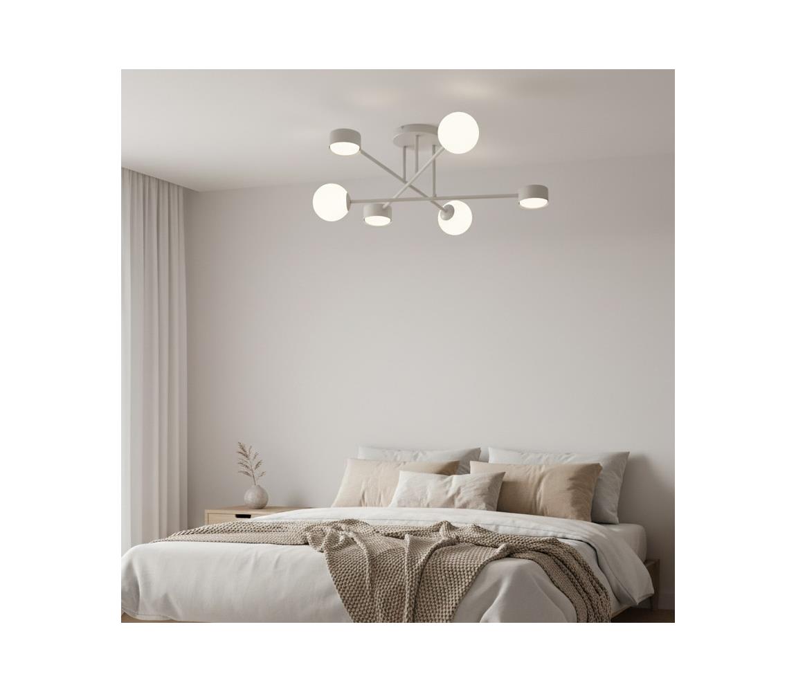 EMIBIG Felületre szerelt csillár HOLON 3xG9/8W/230V + 3xGX53/12W szürke 1561/6