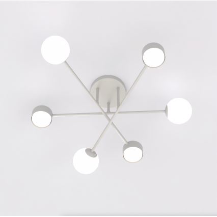 Felületre szerelt csillár HOLON 3xG9/8W/230V + 3xGX53/12W szürke