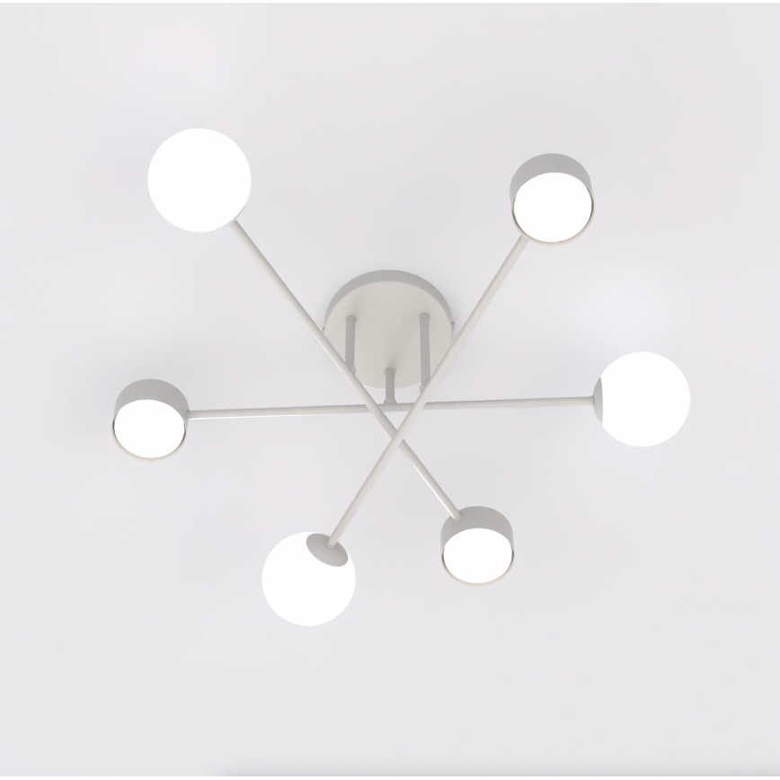 Felületre szerelt csillár HOLON 3xG9/8W/230V + 3xGX53/12W szürke