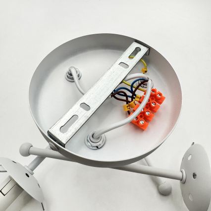 Felületre szerelt csillár MALENA 3xE14/5W/230V fehér