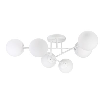Felületre szerelt csillár MALENA 6xE14/5W/230V fehér