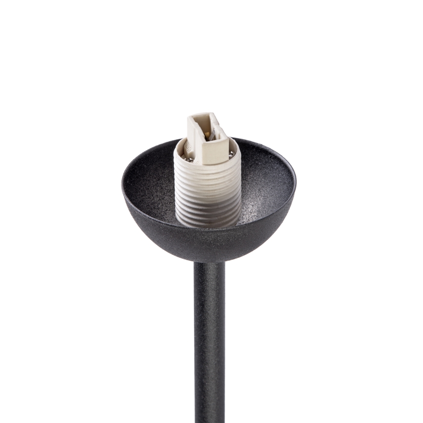 Felületre szerelt csillár OBSIDIAN 4xG9/10W/230V fekete/füstszürke